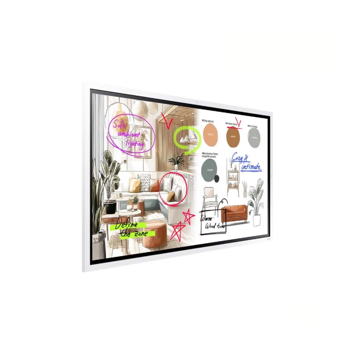 동양렌탈 HA-AFN-STAND-BK 삼성 65인치 학교 학원 회의실 스탠드 스마트칠판 전자칠판 LH65WMBWBGCXKR + 제품 이미지 3