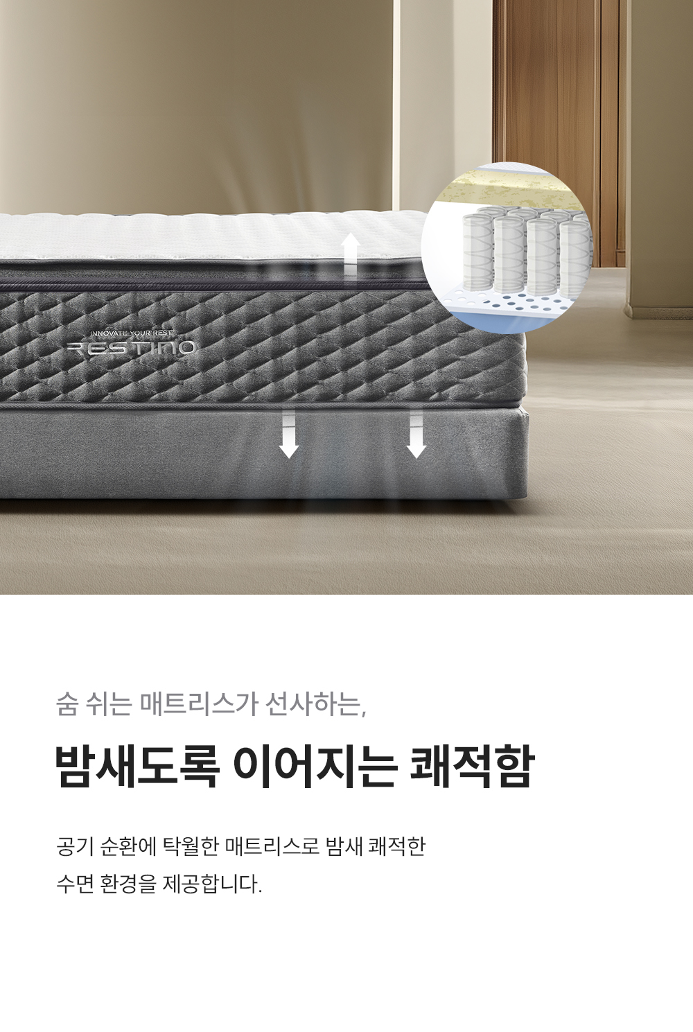 쿠쿠 CRM-C01SEHLK 레스티노 매트리스 직접관리 상세이미지 7