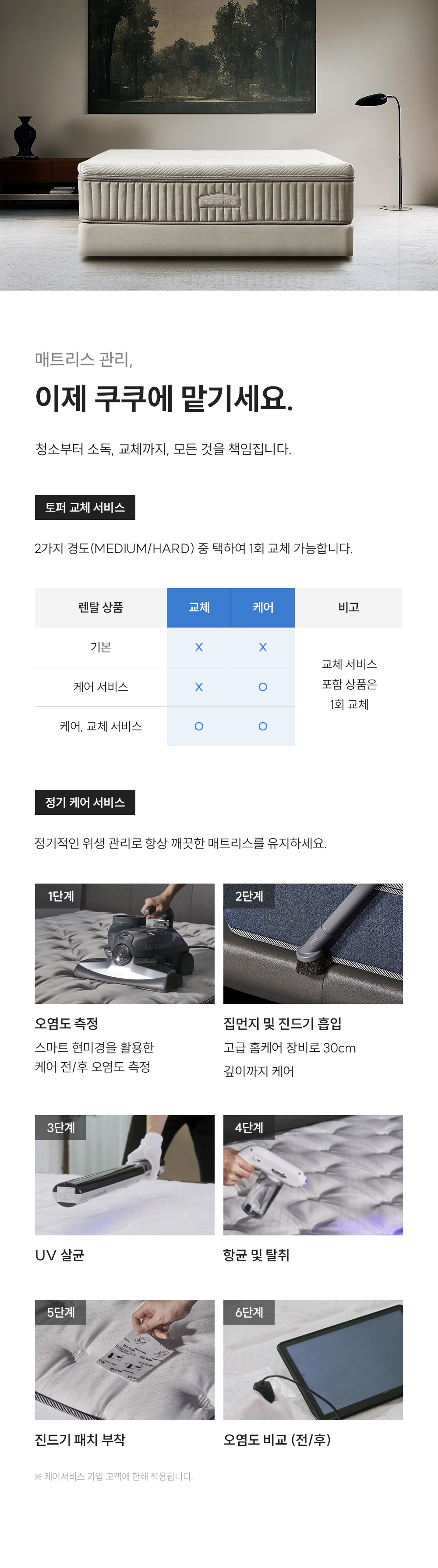 쿠쿠 CRM-D01HEHK 레스티노 매트리스 직접관리 상세이미지 10