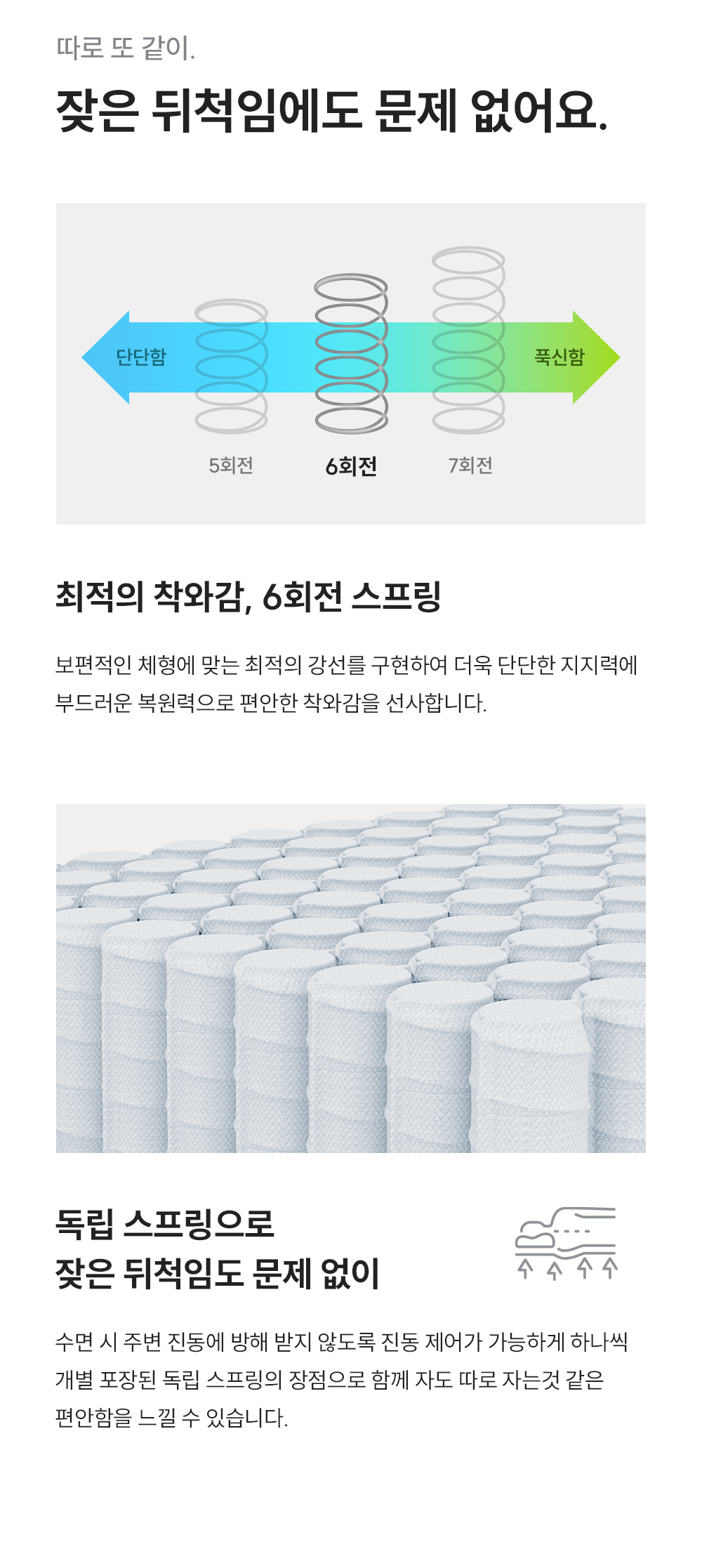 쿠쿠 CRM-B10LK 레스티노 매트리스 상세이미지 7